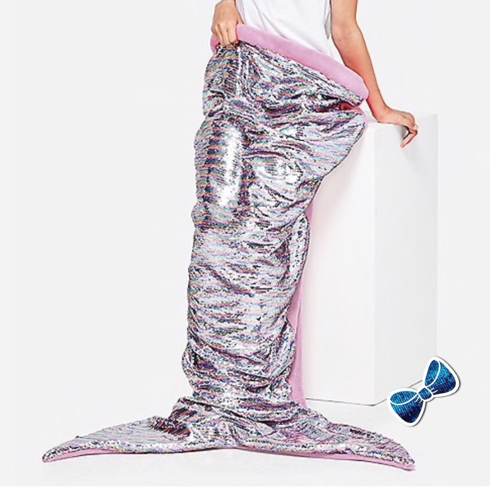 Justice Pastel Mermaid Blanket new With Tags